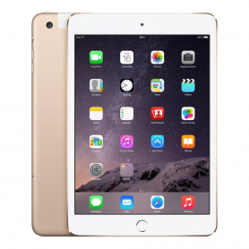 iPad mini 3 WiFi + 4G-Oro-Como nuevo-64 GB